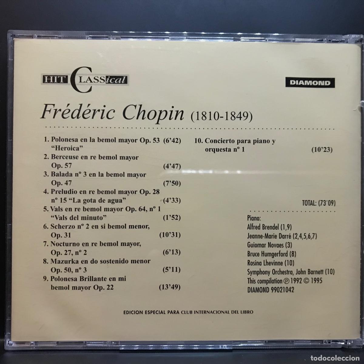 CDs de m&uacute;sica: Hit Classical Collection ● Chopin: Nocturnos ● CD, Compilation - Foto 3