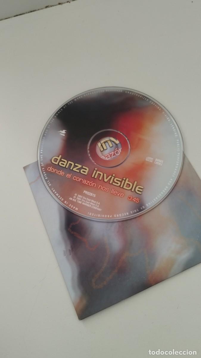 CDs de m&uacute;sica: Danza Invisible &ndash; Donde El Coraz&oacute;n Nos Lleve.Cd Maxi Single. - Foto 2