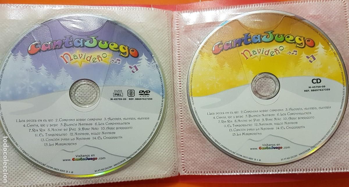 CD de M&uacute;sica: CD CANTAJUEGOS (5 temporadas)