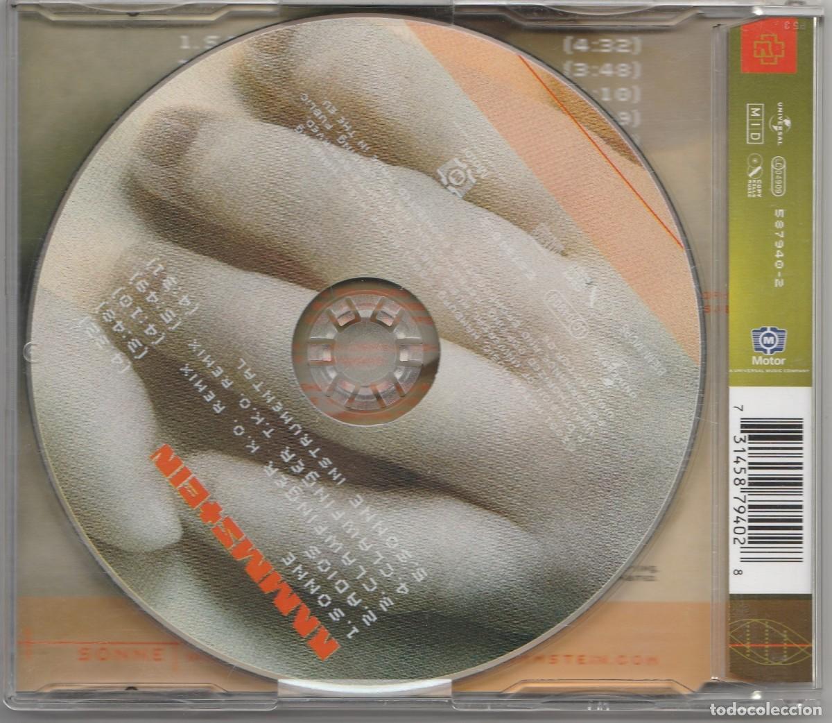 CDs de m&uacute;sica: CD - RAMMSTEIN - SONNE - SINGLE - Foto 2