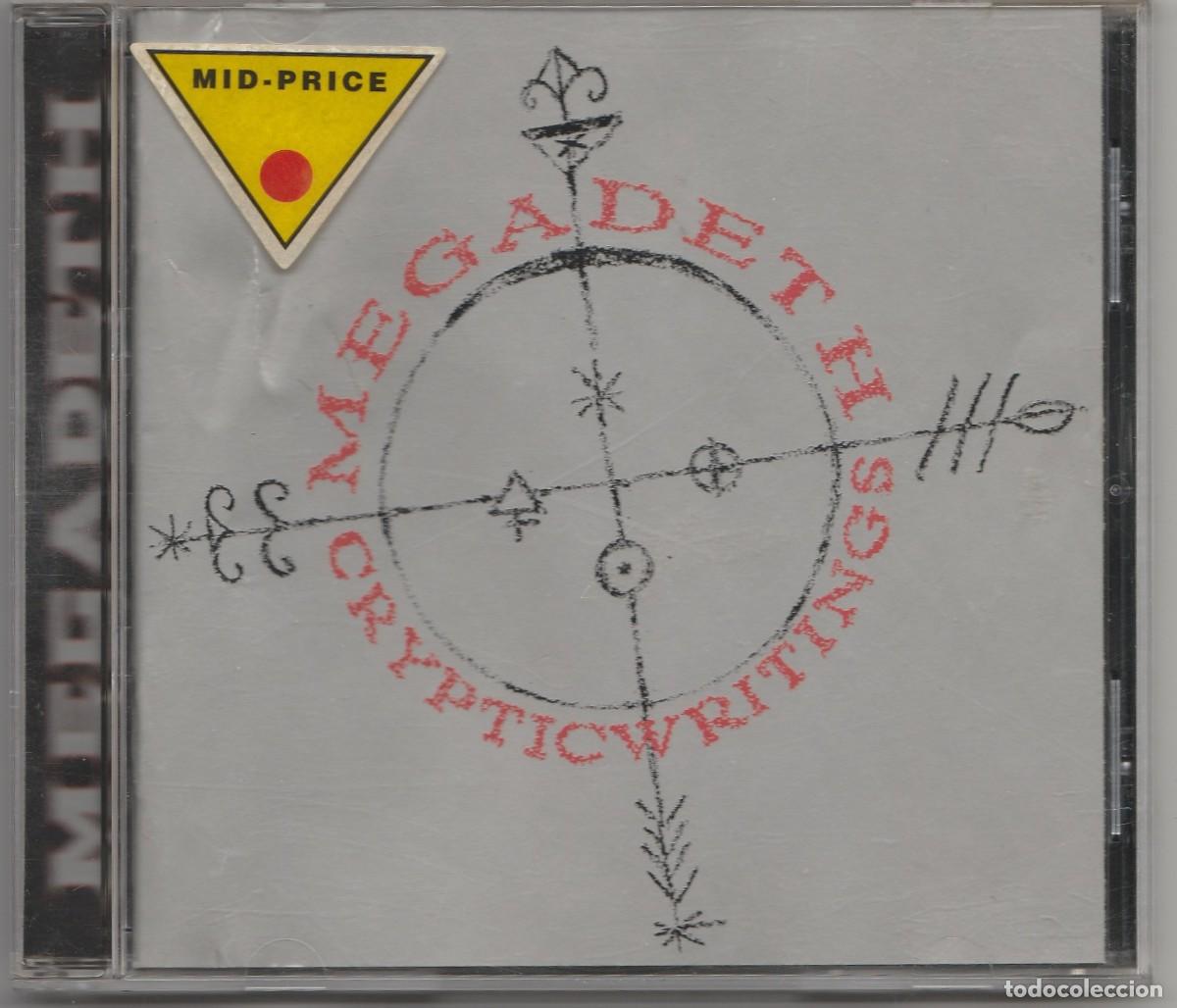 CDs de m&uacute;sica: CD - MEGADETH - CRYPTIC WRITINGS - Foto 1