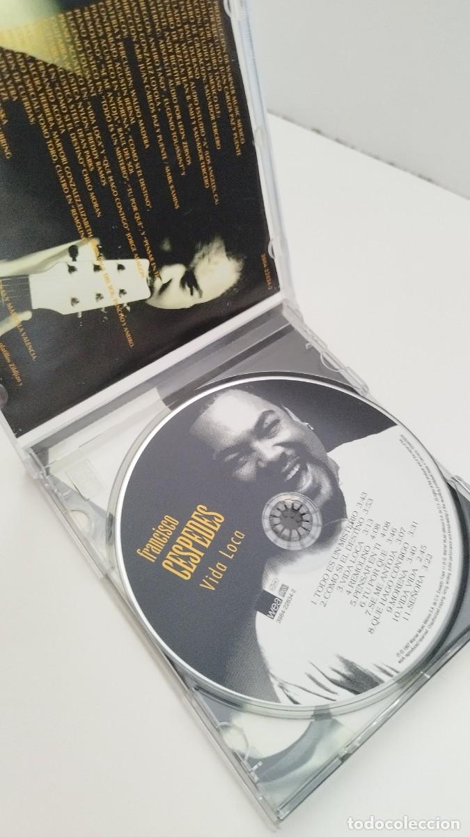 CDs de m&uacute;sica: Francisco C&eacute;spedes,la vida loca.Cd - Foto 2