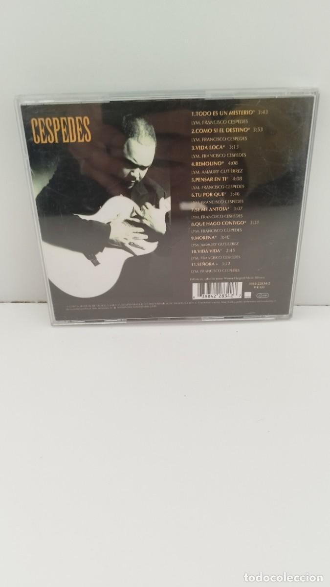 CDs de m&uacute;sica: Francisco C&eacute;spedes,la vida loca.Cd - Foto 3