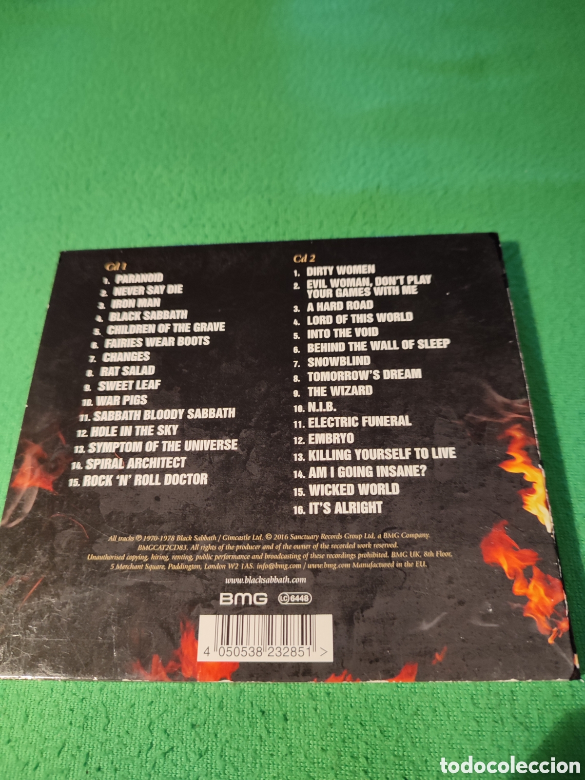 CDs de m&uacute;sica: Black Sabbath - The ultimate Collection 2 CDs - Foto 3
