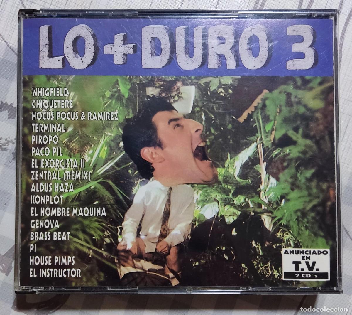 CDs de m&uacute;sica: LO + DURO 3 - 1994 Doble CD - Foto 1