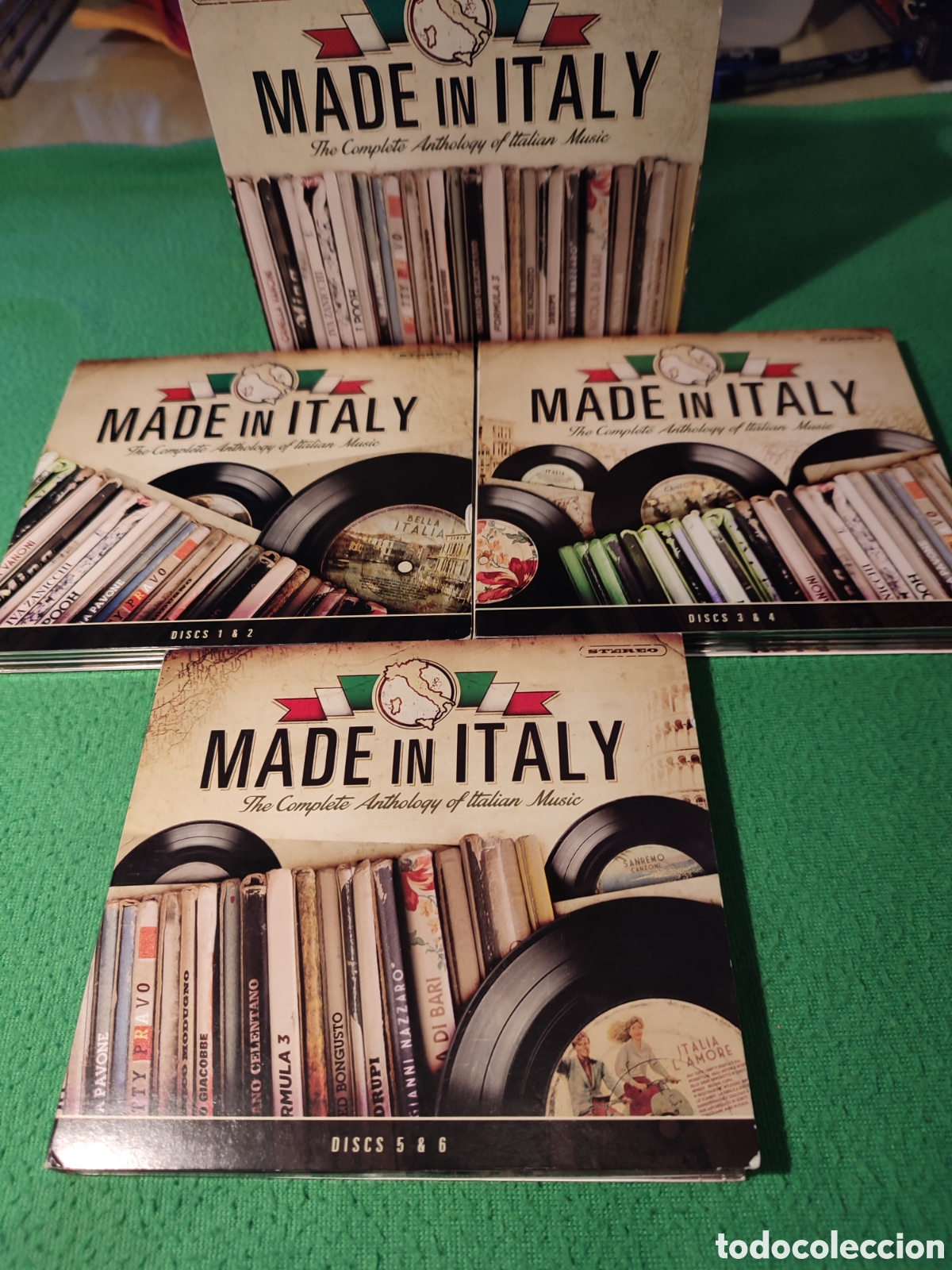 CD de M&uacute;sica: Made in Italy - The complete Anthology of italian 6 cds