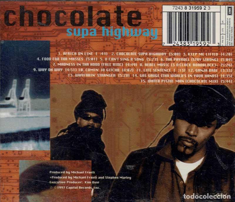 CDs de m&uacute;sica: Spearhead - Chocolate Supa Highway. CD - Foto 2
