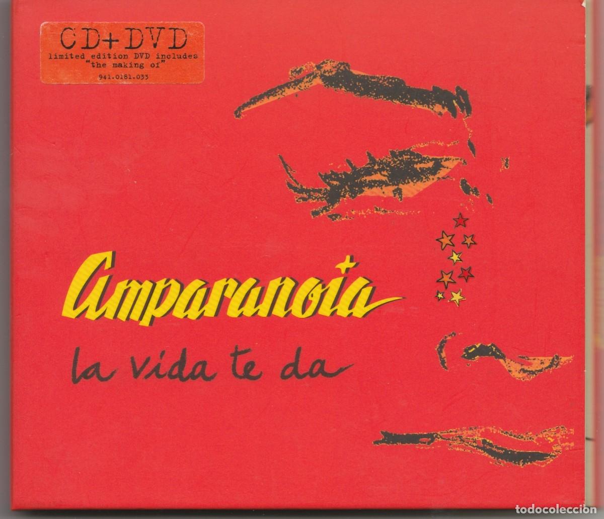 CDs de m&uacute;sica: CD - AMPARANOIA - LA VIDA TE DA - CD + DVD - DIGIPACK - Foto 1