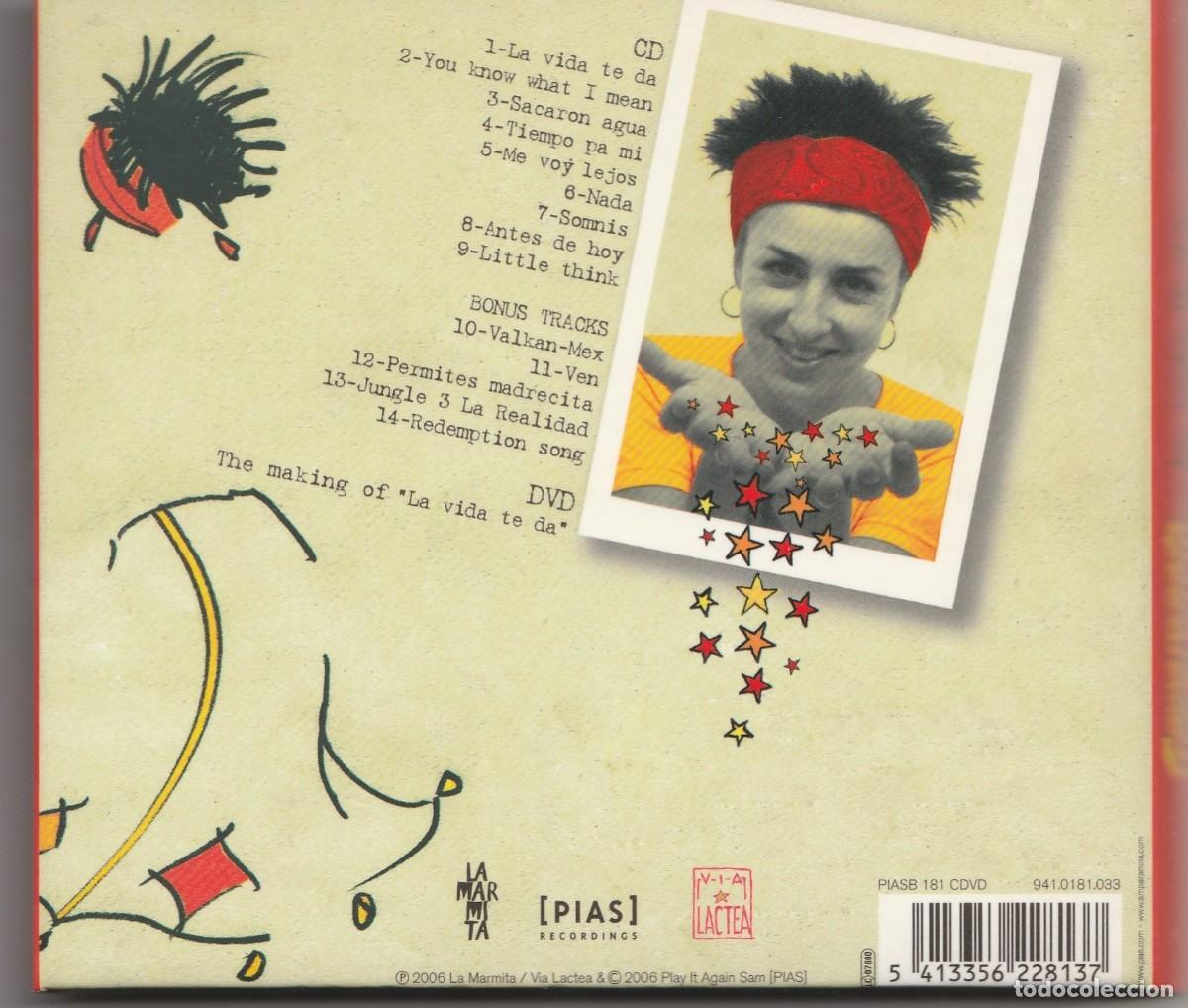 CDs de m&uacute;sica: CD - AMPARANOIA - LA VIDA TE DA - CD + DVD - DIGIPACK - Foto 2