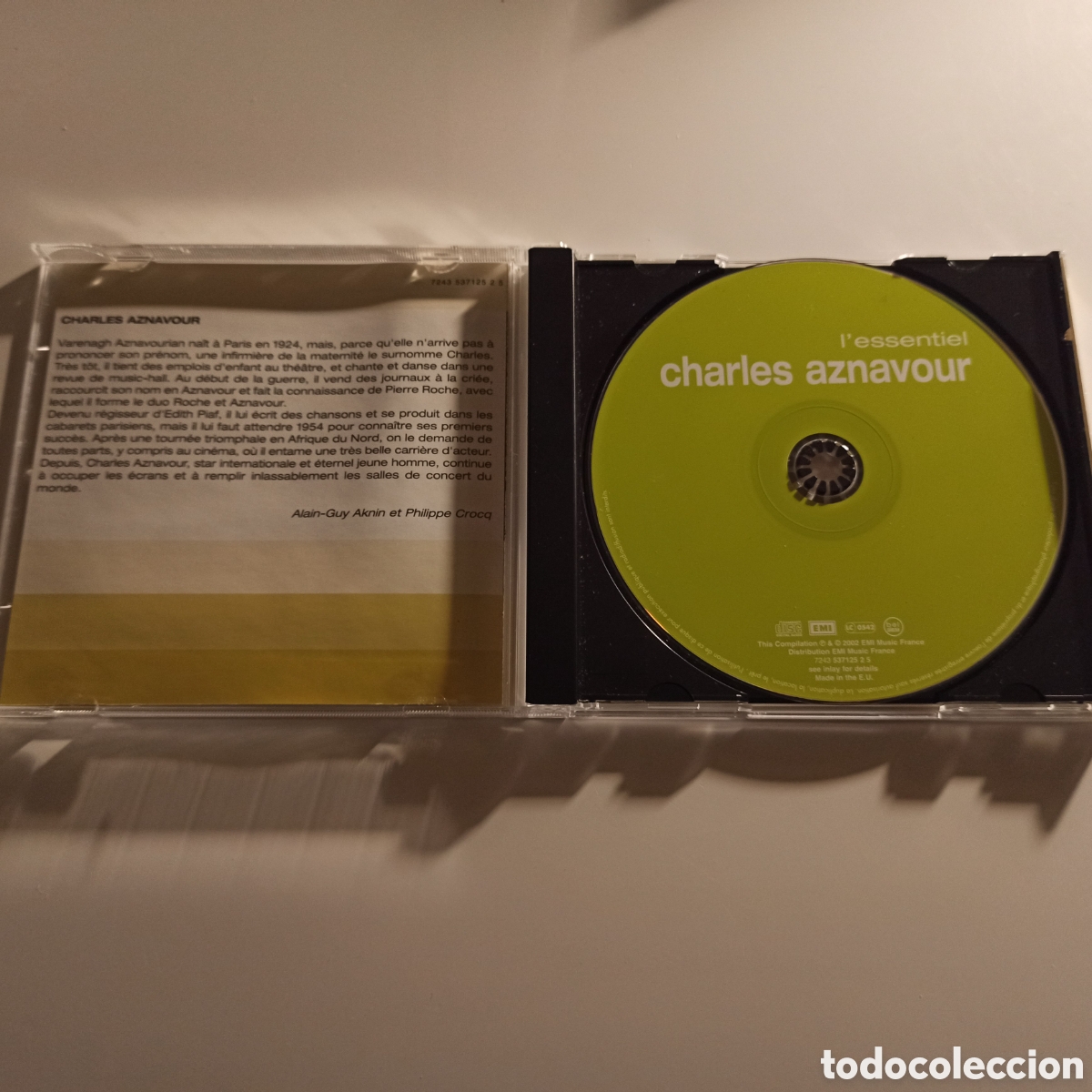 CDs de m&uacute;sica: Charles Aznavour &lrm;&ndash; LEssentiel - Foto 2