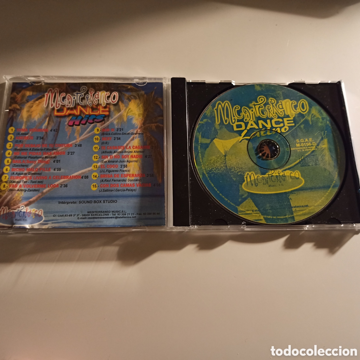 CDs de m&uacute;sica: Mediterraneo Dance Latino (CD, Comp) - Foto 2
