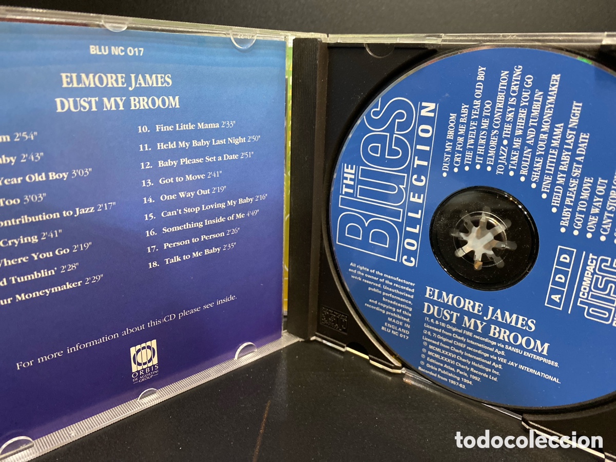 CDs de m&uacute;sica: Elmore James - Dust My Broom (CD, Comp) - Foto 2