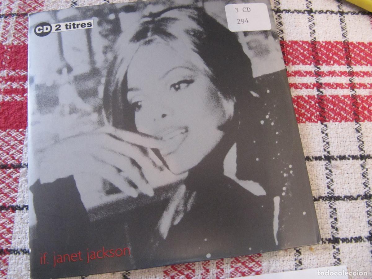 CDs de m&uacute;sica: JANET JACKSON - IF CD SINGLE CADENA 100 - Foto 2