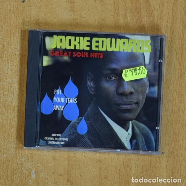 CDs de m&uacute;sica: JACKIE EDWARDS - GREAT SOUL HITS - CD - Foto 1