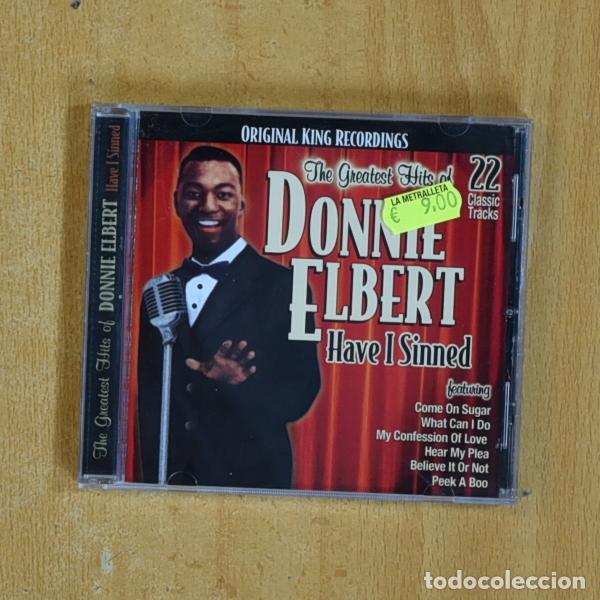 CDs de m&uacute;sica: DONNIE ELBERT - HAVE I SINNED - CD - Foto 1