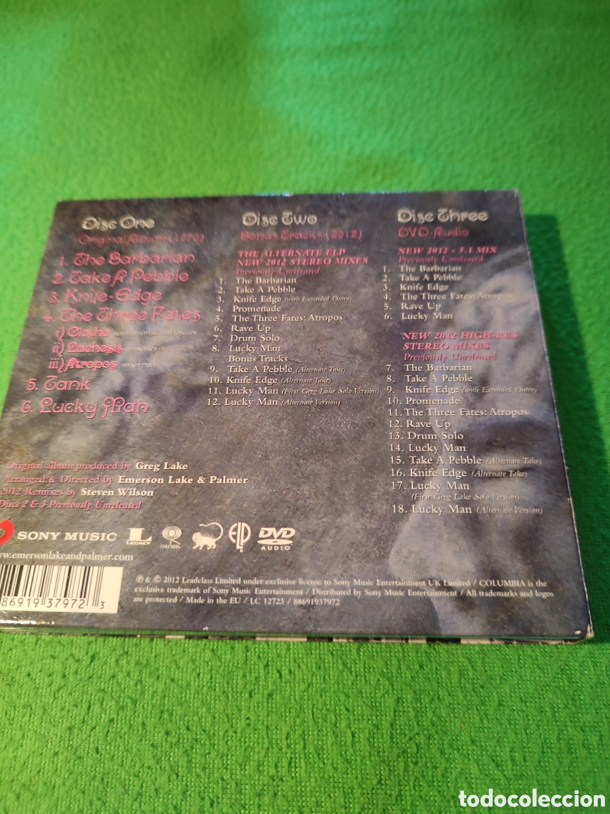 CDs de m&uacute;sica: Emerson, Lake & Palmer - Same 3cds - Foto 3