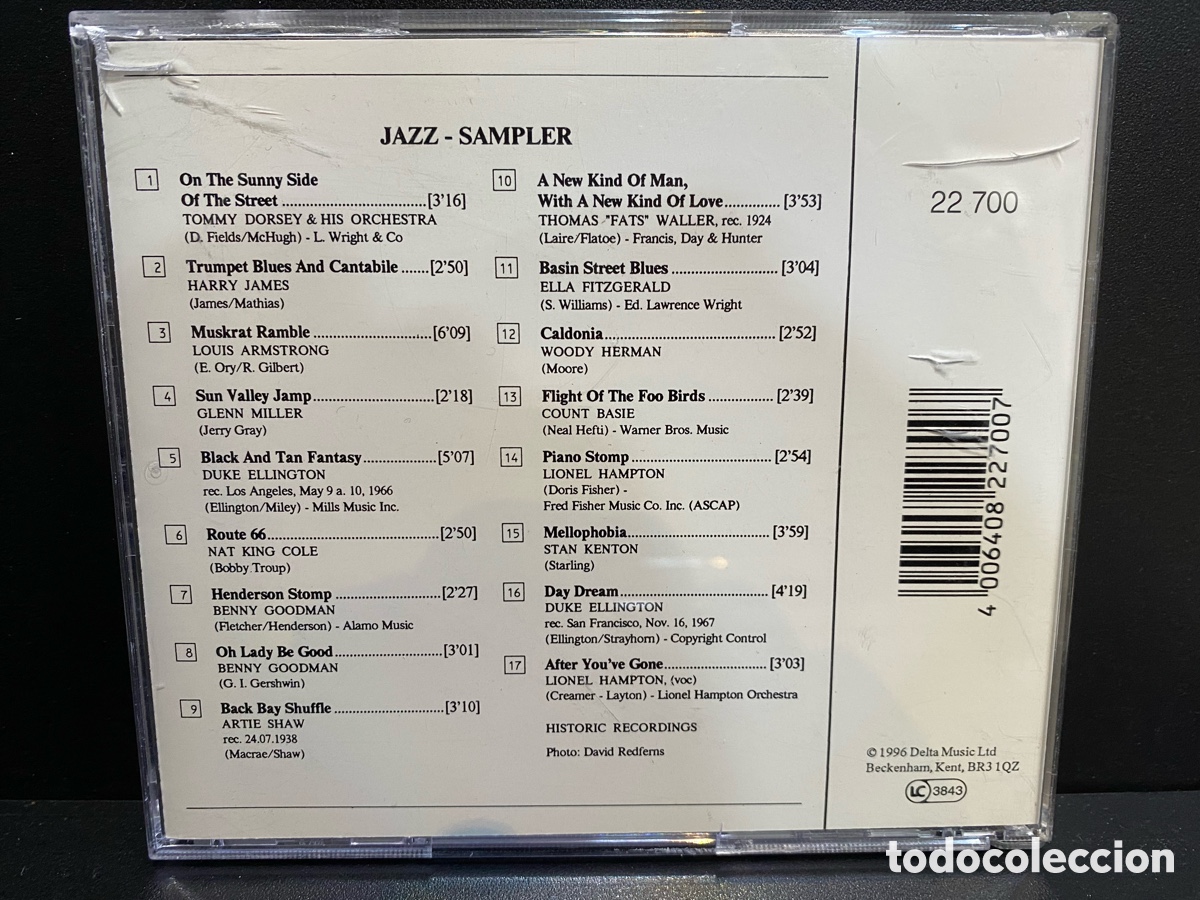 CDs de m&uacute;sica: Various - Its Jazz (CD, Comp) - Foto 2