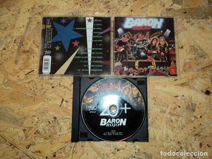 CDs de m&uacute;sica: BARON ROJO - 20+ - Foto 1