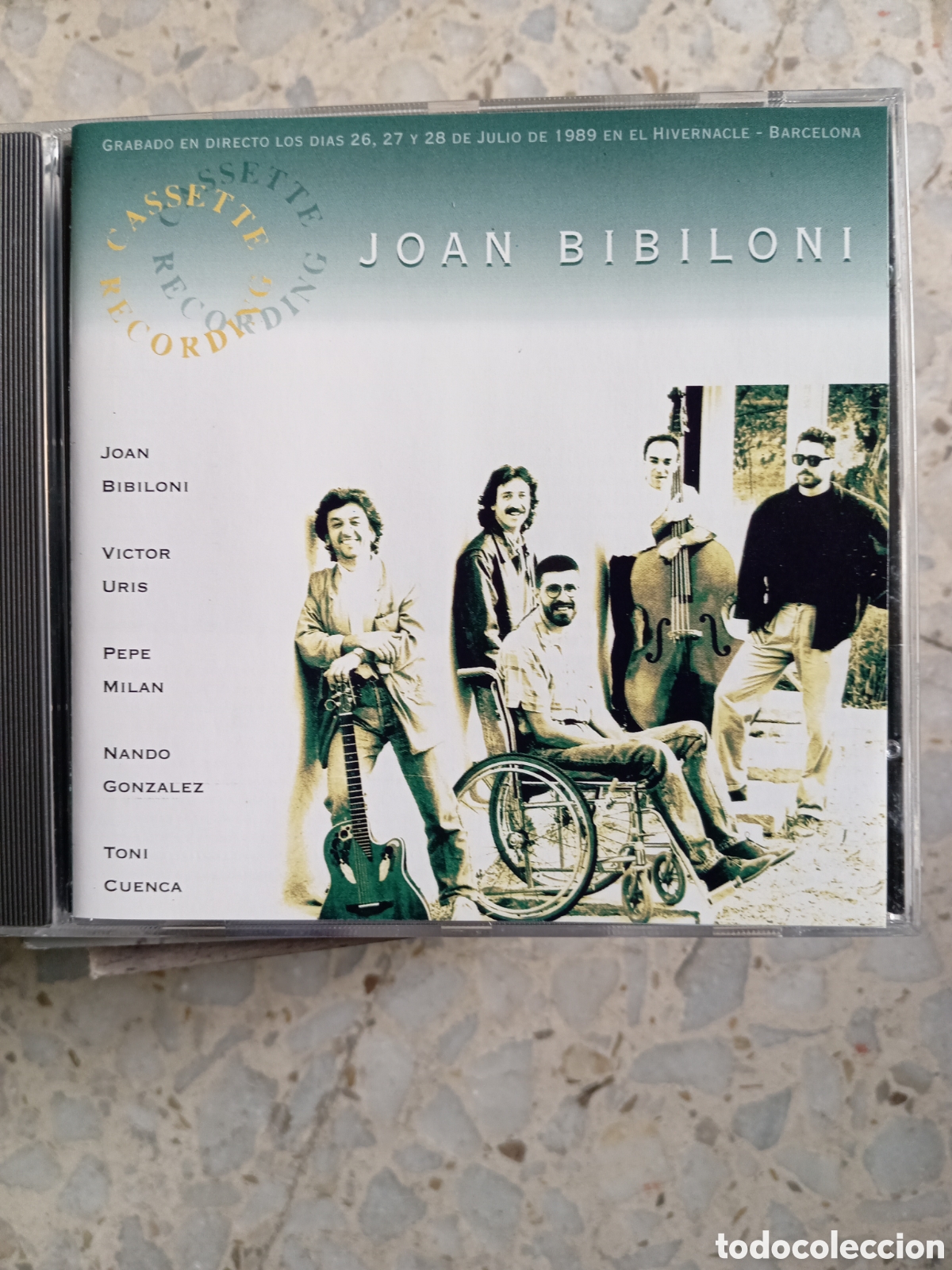 CDs de m&uacute;sica: CD JOAN BIBILONI CASSETTE RECORDING - Foto 1