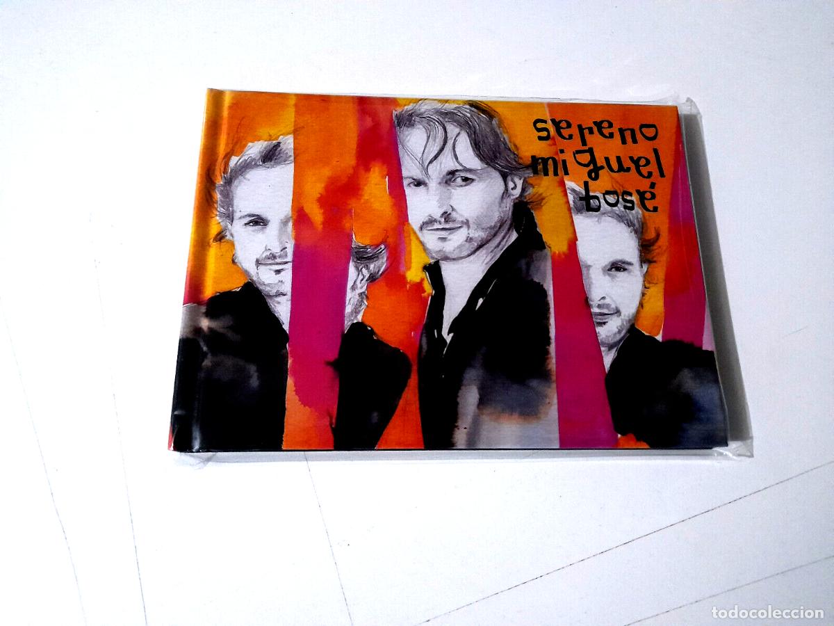 CDs de m&uacute;sica: MIGUEL BOSE &rdquo;SERENO&rdquo; CD + LIBRO 11 TRACKS - Foto 1