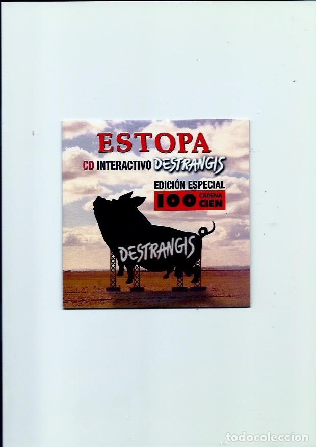CDs de m&uacute;sica: ESTOPA. Destrangis. (cd interactivo 2001) - Foto 1