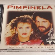 CDs de Música: PIMPINELA DE CORAZÓN / 40 GRANDES ÉXITOS / DOBLE CD-EPIC-1997/ IMPECABLE