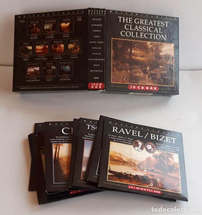CDs de m&uacute;sica: THE GREATEST CLASSICAL COLLECTION, 10 CDs - Foto 2