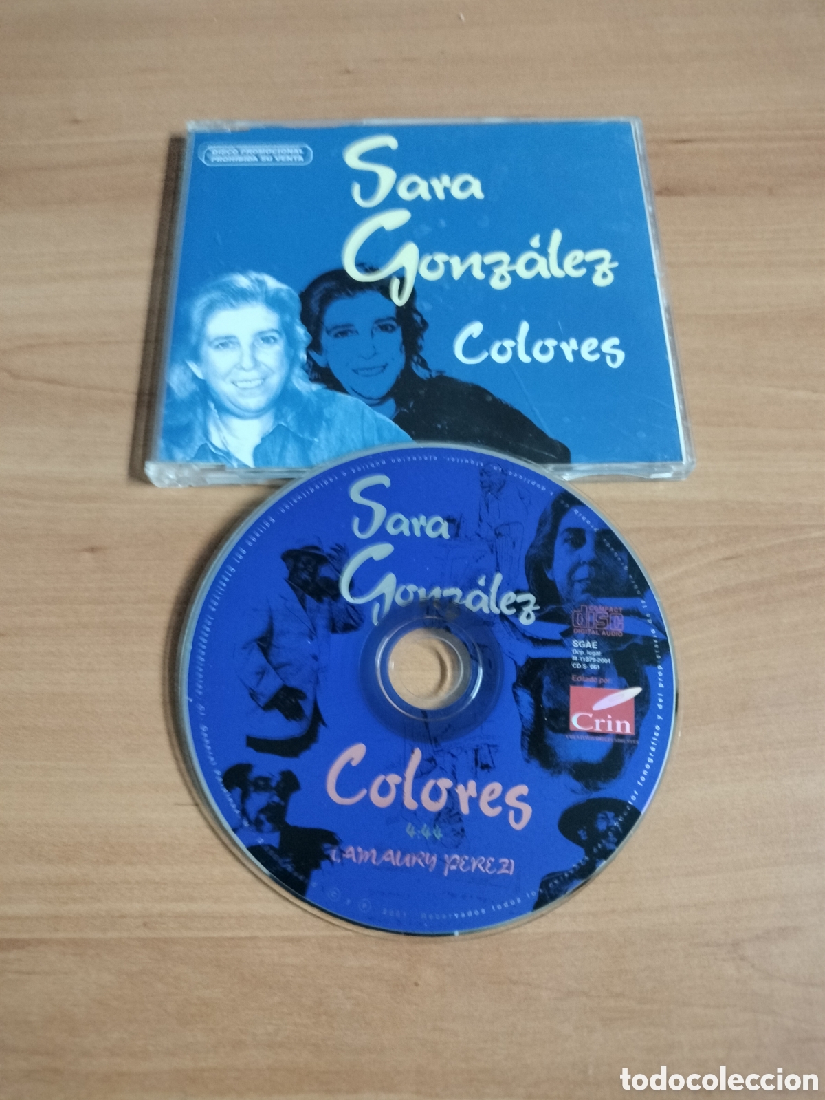 CDs de m&uacute;sica: Sara Gonz&aacute;lez - Colores - CD single 1 canci&oacute;n - Foto 1