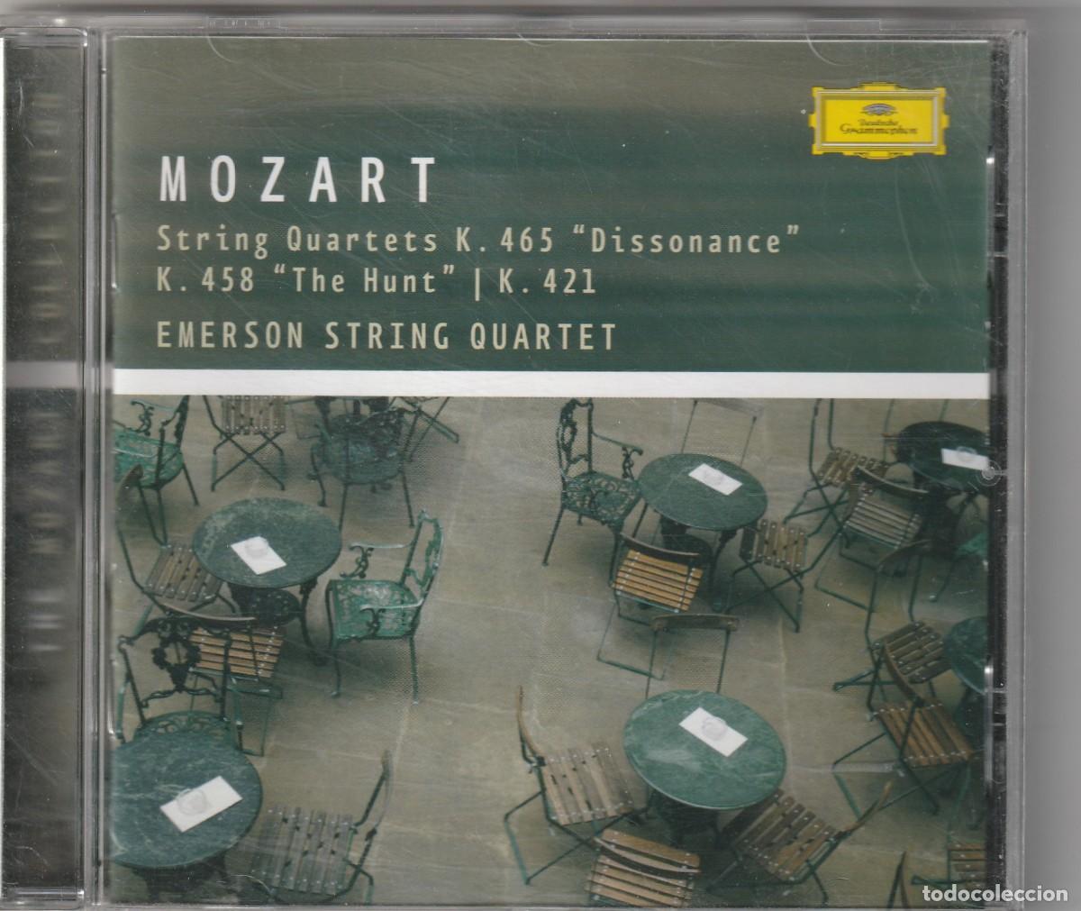 CDs de m&uacute;sica: MOZART - STRING QUARTETS (CD DGG) EMERSON STRING QUARTET - Foto 1