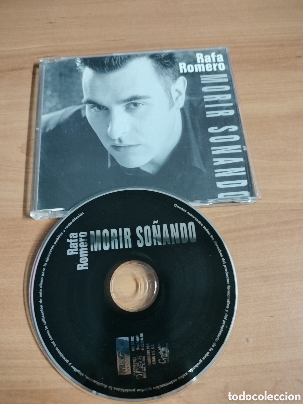 CDs de m&uacute;sica: Rafa Romero - Morir so&ntilde;ando - CD single 1 canci&oacute;n - Foto 1