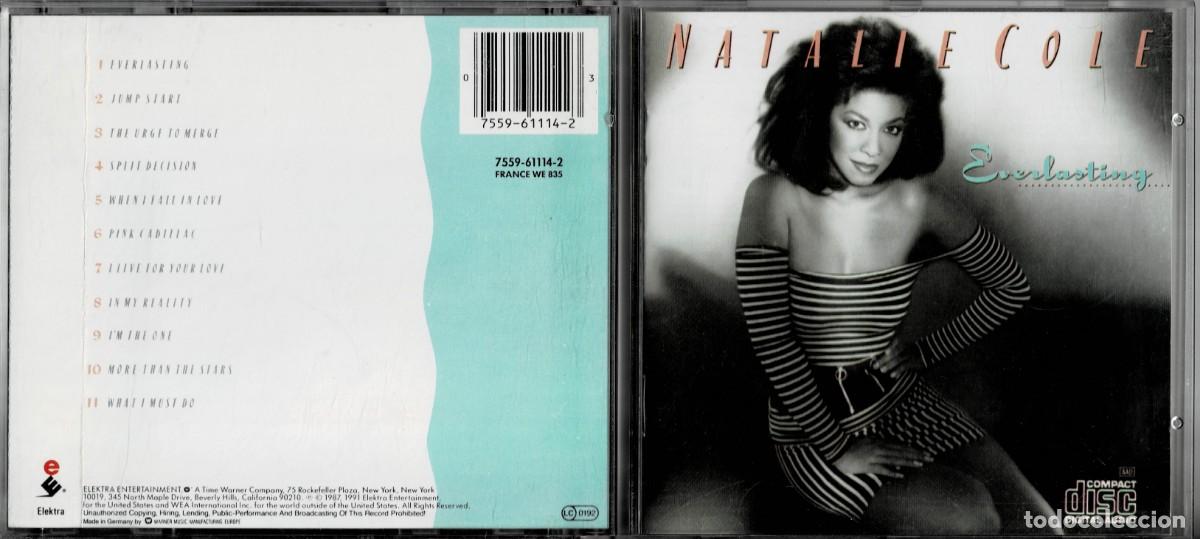 CDs de m&uacute;sica: NATALIE COLE EVERLASTING. CD-SOLEXT-1335 - Foto 1