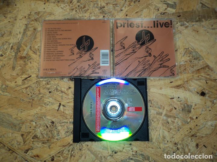 CDs de m&uacute;sica: JUDAS PRIEST - PRIEST LIVE - Foto 1