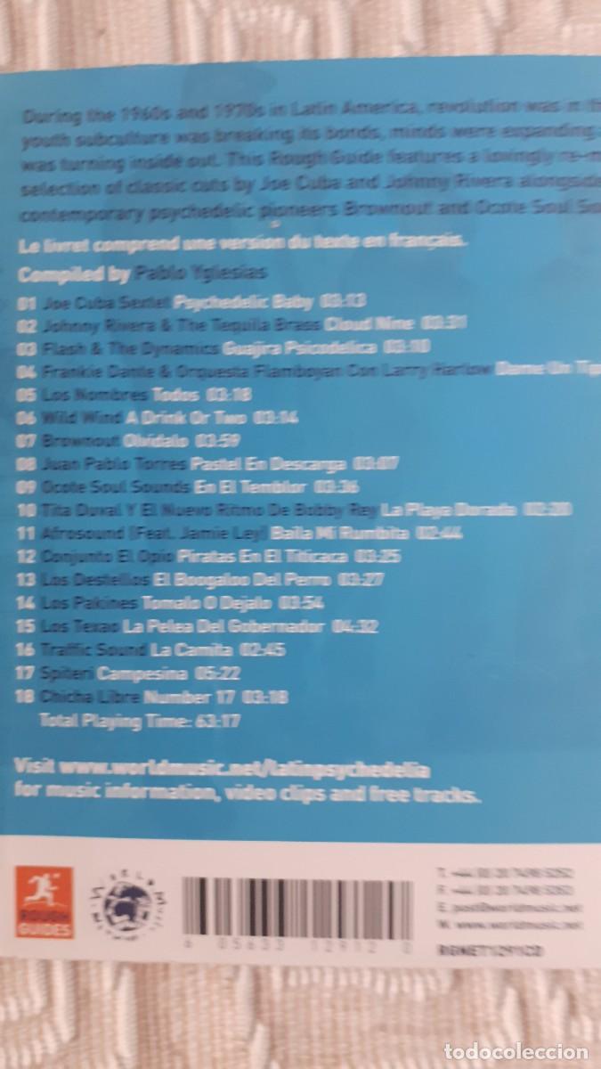 CDs de m&uacute;sica: the rough guide to Latin Psychedelia (2 cd&acute;s) - Foto 2