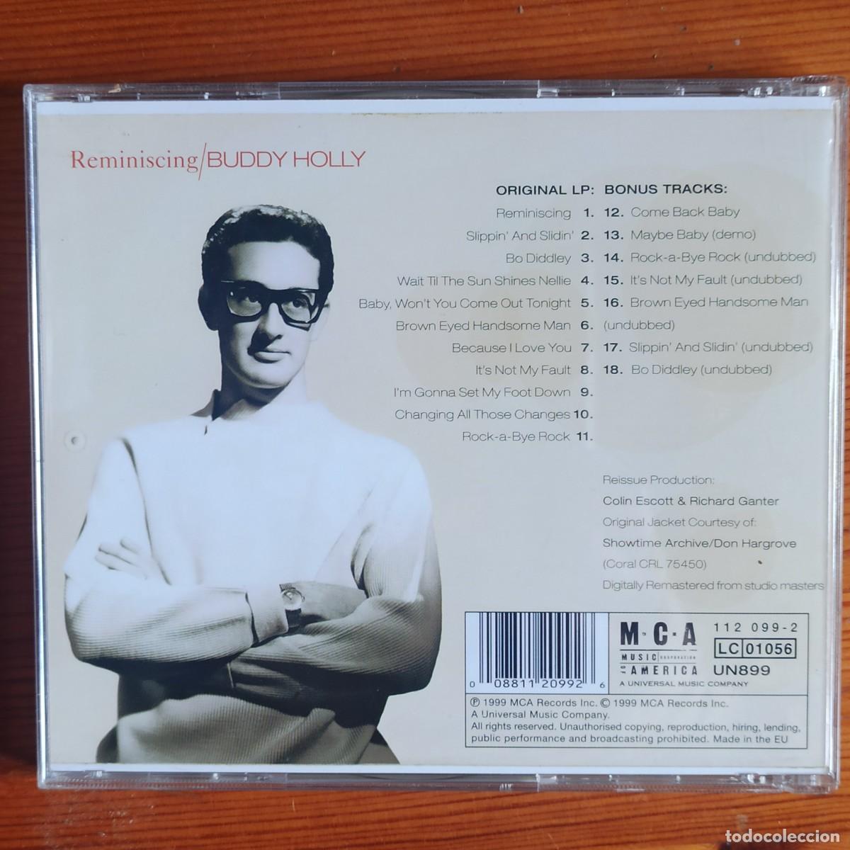 CDs de m&uacute;sica: CD Buddy Holly &ndash; Reminiscing - Foto 2