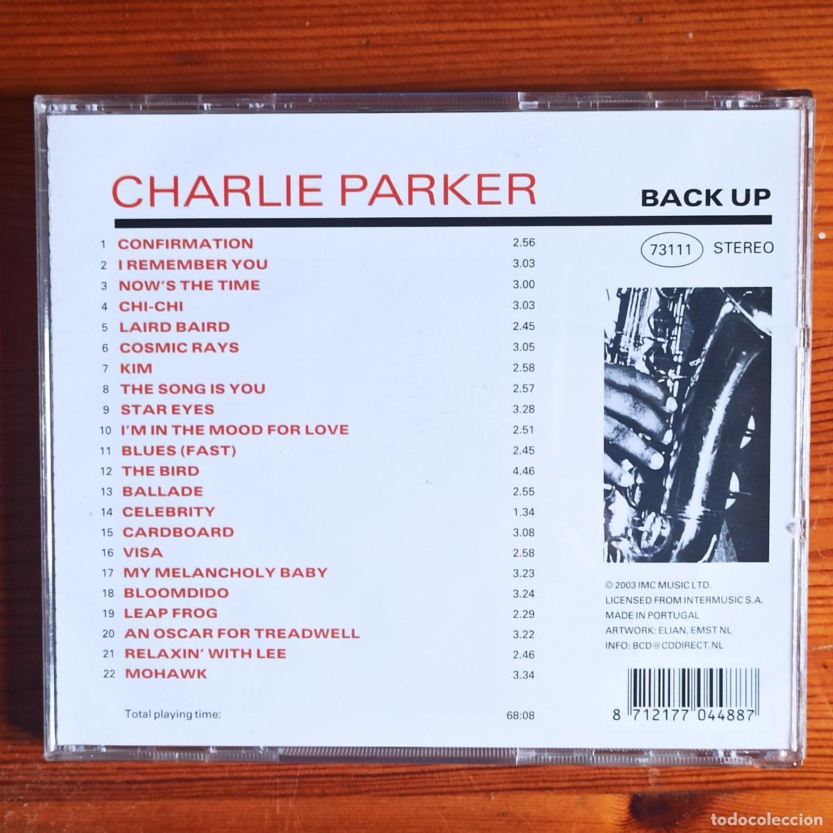 CDs de m&uacute;sica: CD Charlie Parker - Nows the time - Foto 2