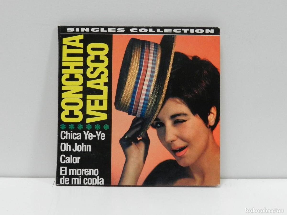 CDs de m&uacute;sica: DISCO CD. Conchita Velasco &ndash; Singles Collection. COMPACT DISC. - Foto 1