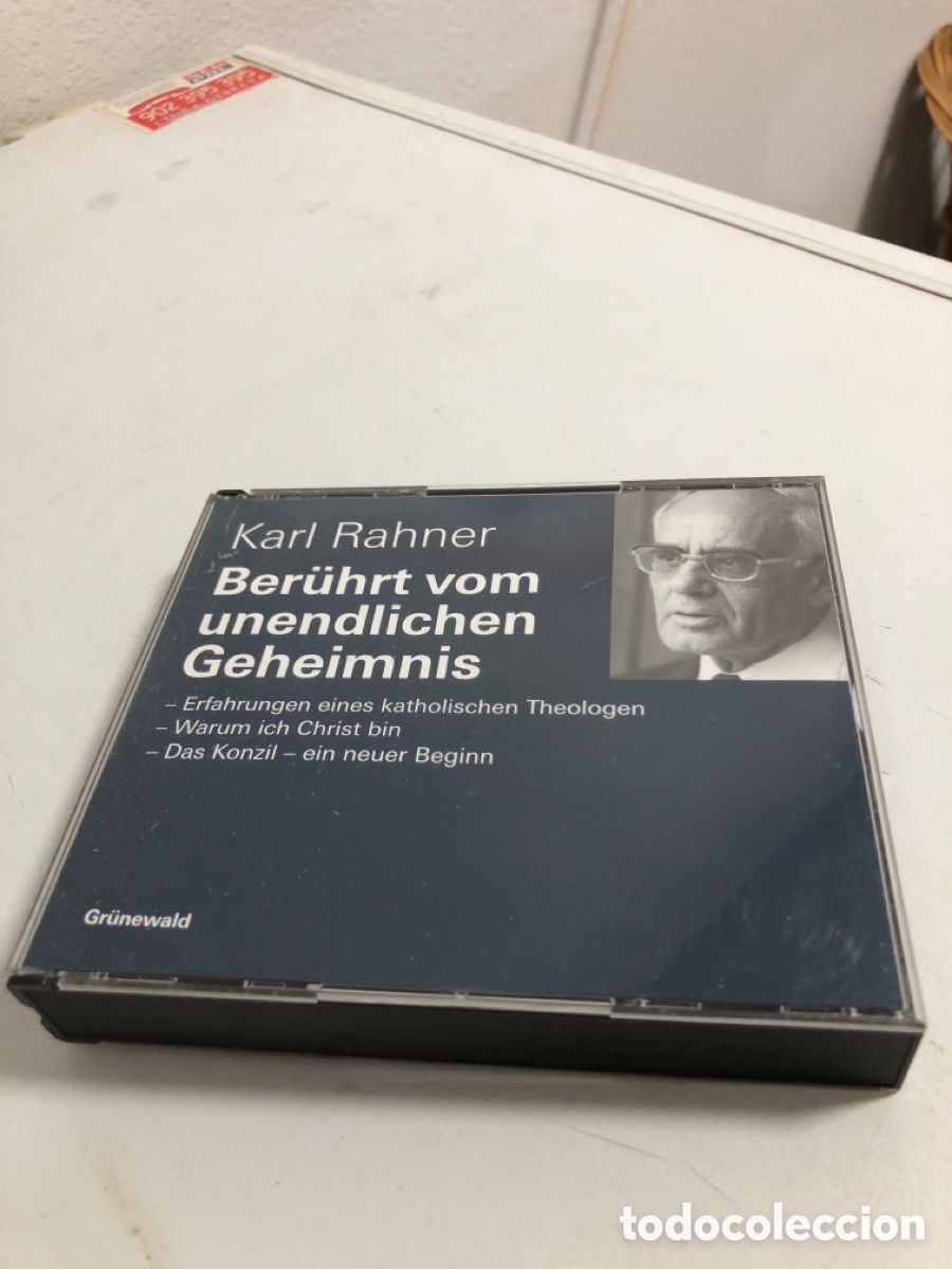 CDs de m&uacute;sica: Karl Rahner- Beruhrt Vom Unendlichen Geheimnis 3 Cd&rsquo;s