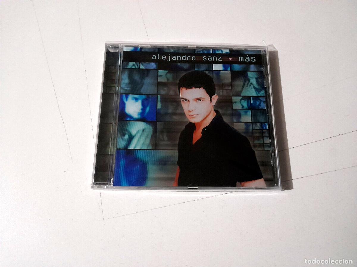 CDs de m&uacute;sica: ALEJANDRO SANZ &rdquo;MAS&rdquo; CD 10 TRACKS COMO NUEVO - Foto 1