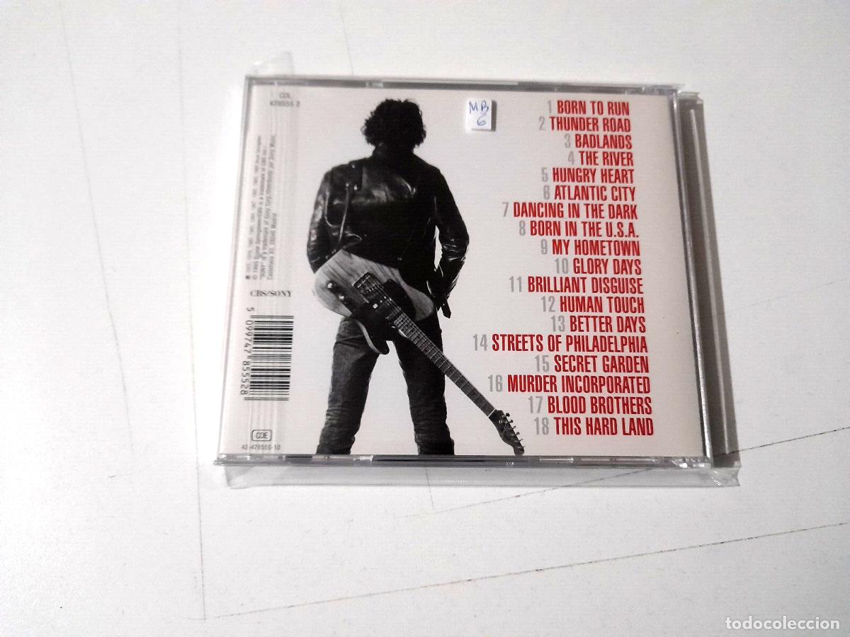 CDs de m&uacute;sica: BRUCE SPRINGSTEEN &rdquo;GREATEST HITS&rdquo; CD 18 TRACKS - Foto 2