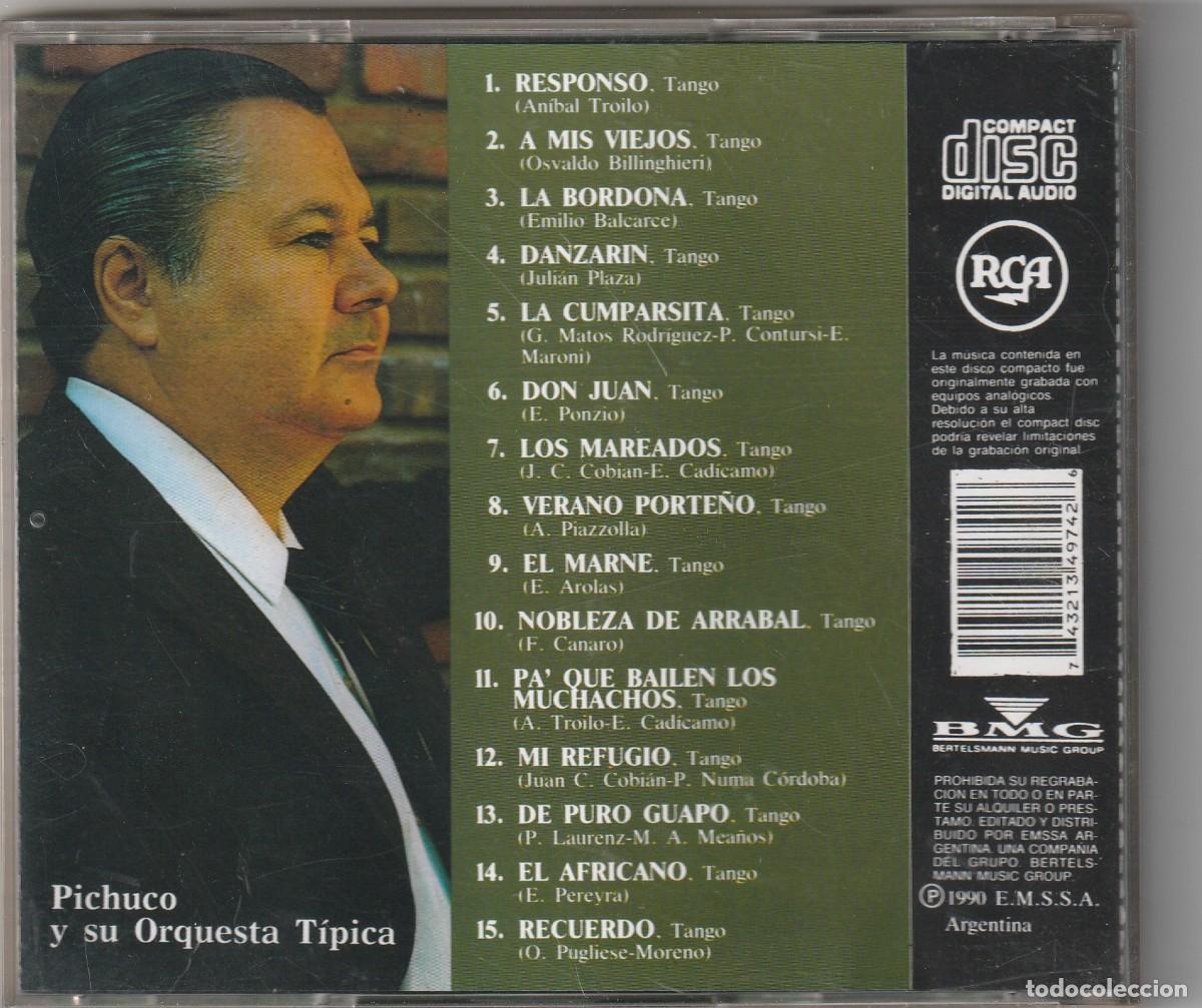 CDs de m&uacute;sica: ANIBAL TROILO - FOR EXPORT (CD RCA 1990 ARGENTINA) TANGO - Foto 2