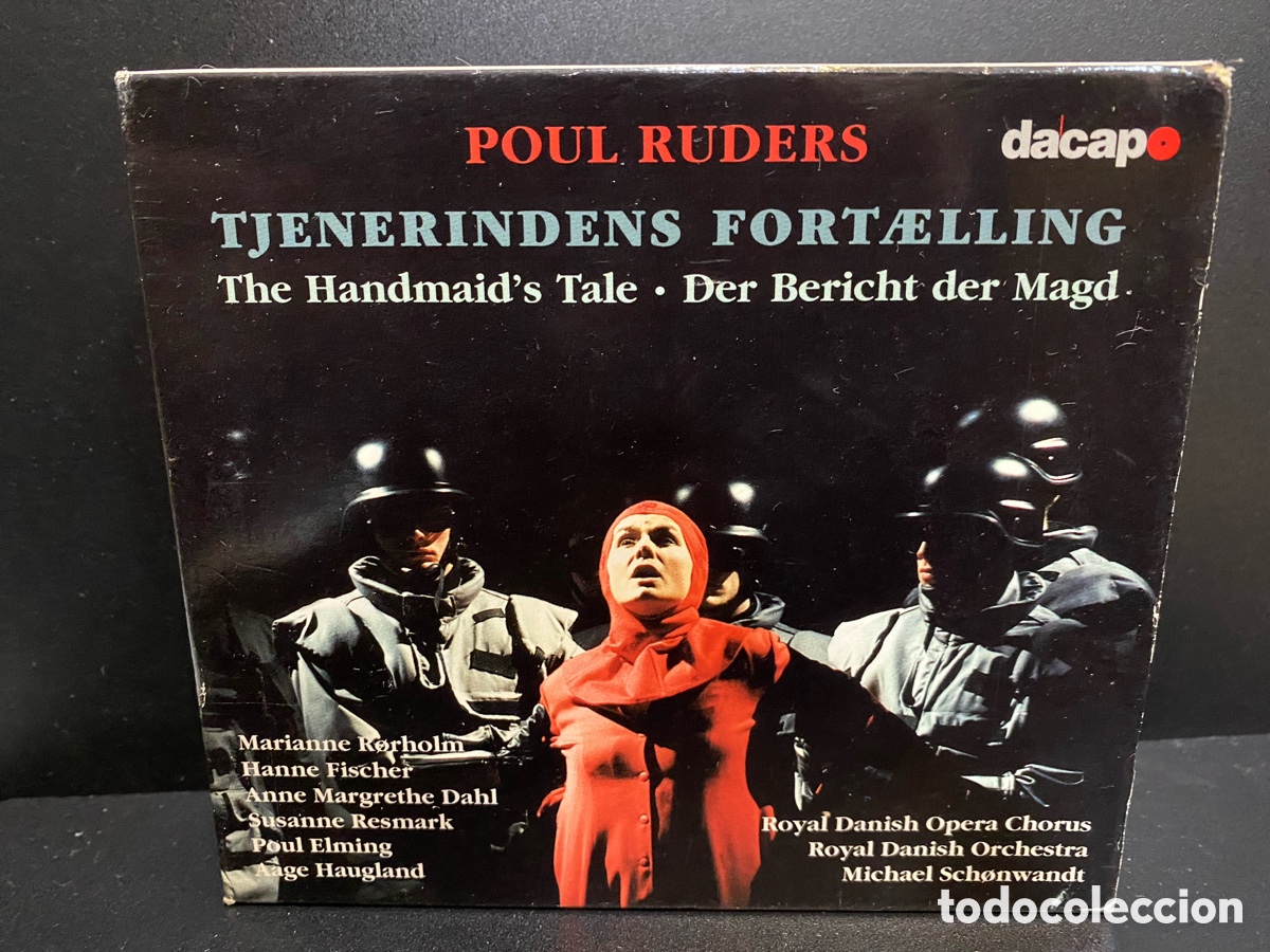 Music CDs: Poul Ruders - Micahel Schonwandt - Tjenerindens Fort&aelig;lling = The Handmaid's Tale (2xCD, Album)