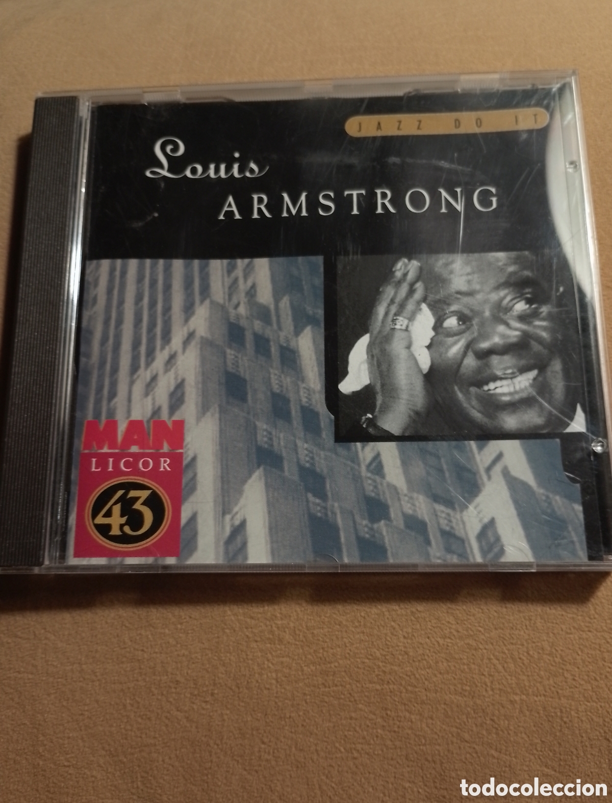 CDs de m&uacute;sica: CD. LOUIS ARMSTRONG. Jazz do It. Man Licor 43. - Foto 1