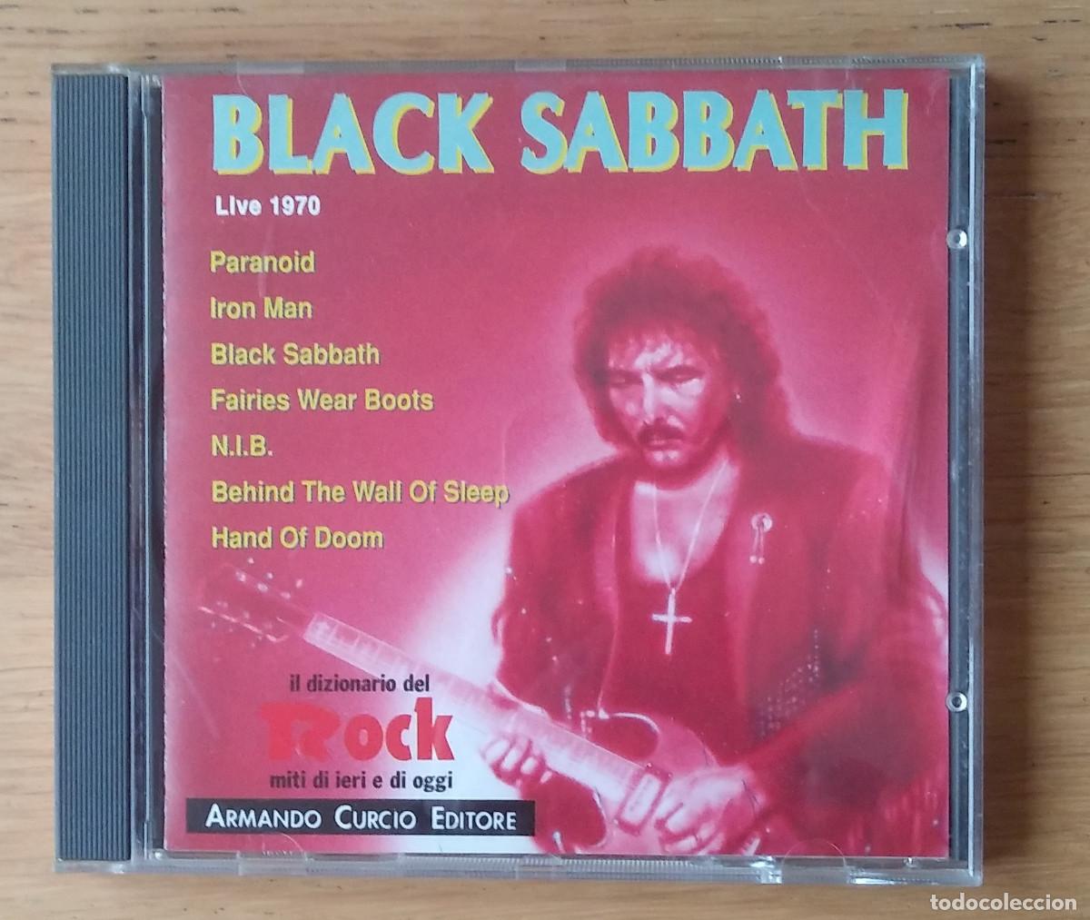CDs de m&uacute;sica: BLACK SABBATH : &rdquo;LIVE 1970&rdquo; CD 1991 - Foto 1