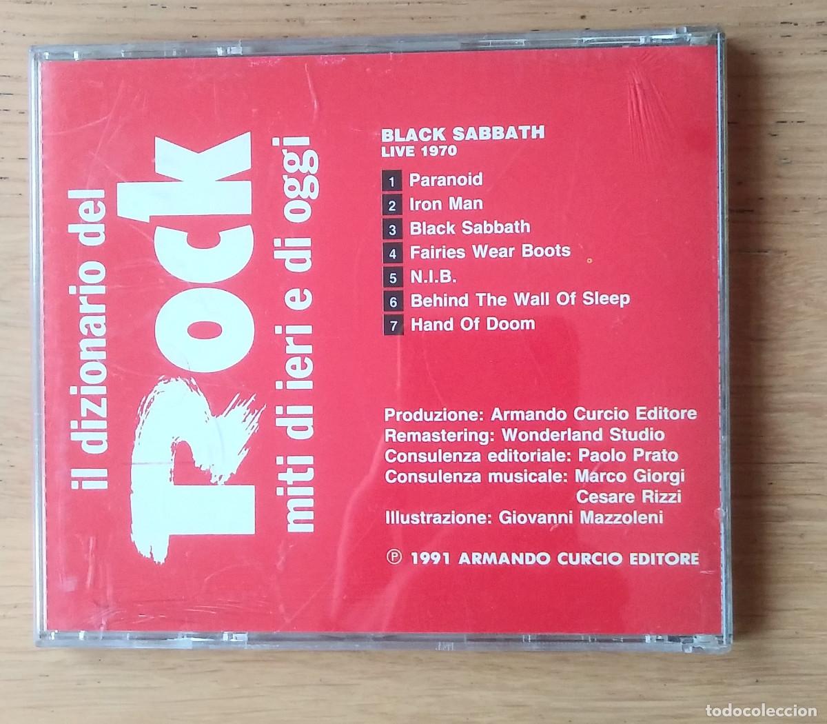 CDs de m&uacute;sica: BLACK SABBATH : &rdquo;LIVE 1970&rdquo; CD 1991 - Foto 2