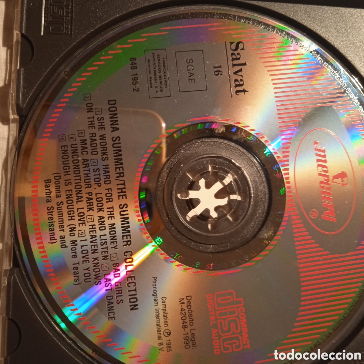 CDs de m&uacute;sica: Donna summer &eacute;xitos 1990 salvat 16 - Foto 3