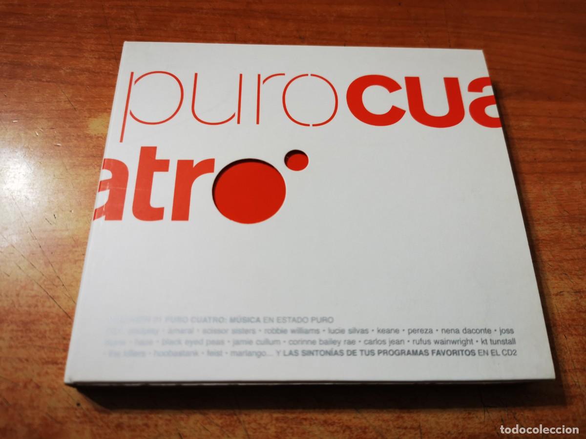 Musik-CDs: PURO CUATRO - 2 CD ALBUM DIGIPACK 2008 COLDPLAY KEANE NAJWA NIMRI IVAN FERREIRO THE KILLERS
