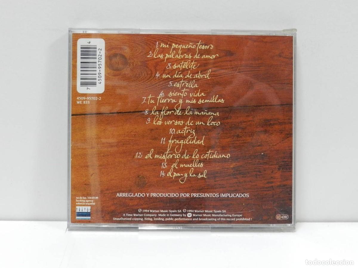 CDs de m&uacute;sica: DISCO CD. Presuntos Implicados &ndash; El Pan Y La Sal. COMPACT DISC. - Foto 2