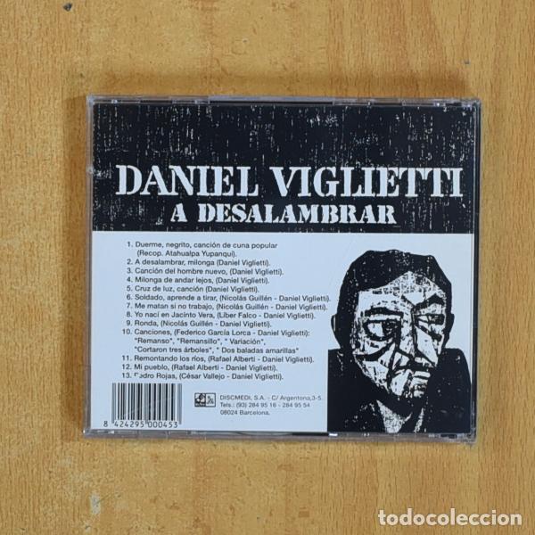 CDs de m&uacute;sica: DANEL VIGLIETTI - URUGUAY A DESALAMBRAR - CD - Foto 2