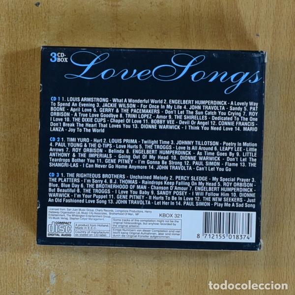 CDs de m&uacute;sica: VARIOS - LOVE SONGS - CD - Foto 2