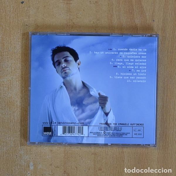 CDs de m&uacute;sica: ALEJANDRO SANZ - EL ALMA AL AIRE - CD - Foto 2
